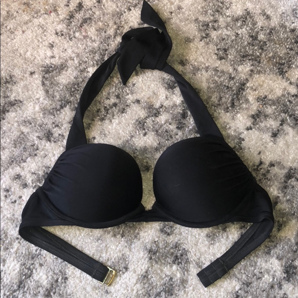 Padded bathing suit top.